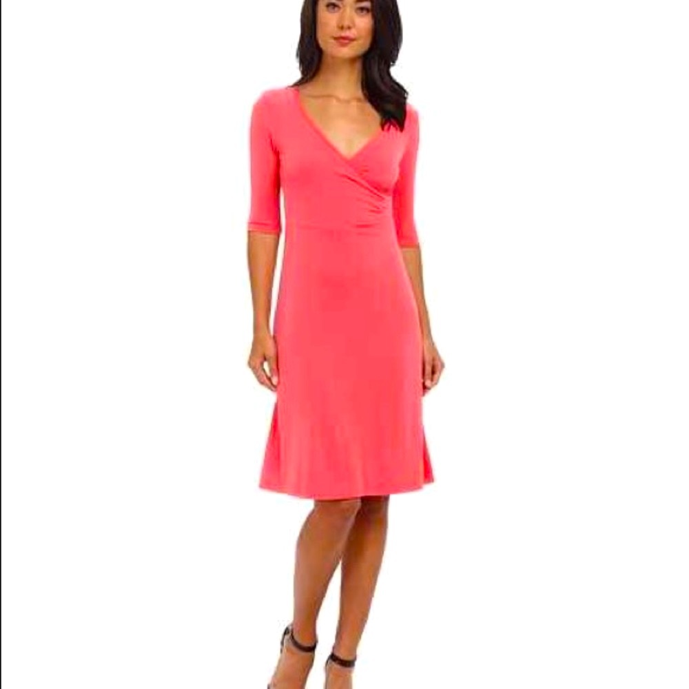 🍉Christin Michaels Tea Length 3/4 Sleeve Size: XS